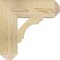 Ekena Millwork Olympic Craftsman Rough Sawn Bracket, Douglas Fir, 4"W x 14"D x 14"H BKT04X14X14OLY04RDF - alternate 4